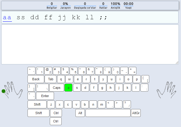 Matn yozishni o'rganish